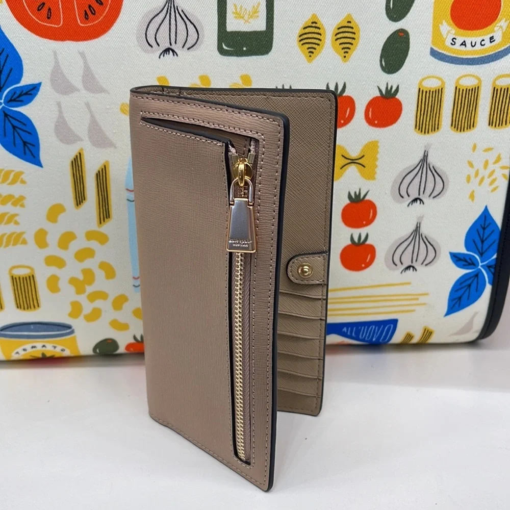 Kate Spade Morgan Colorblocked Slim Bifold Wallet Cafe Mocha
NWT - Picture 9 of 16